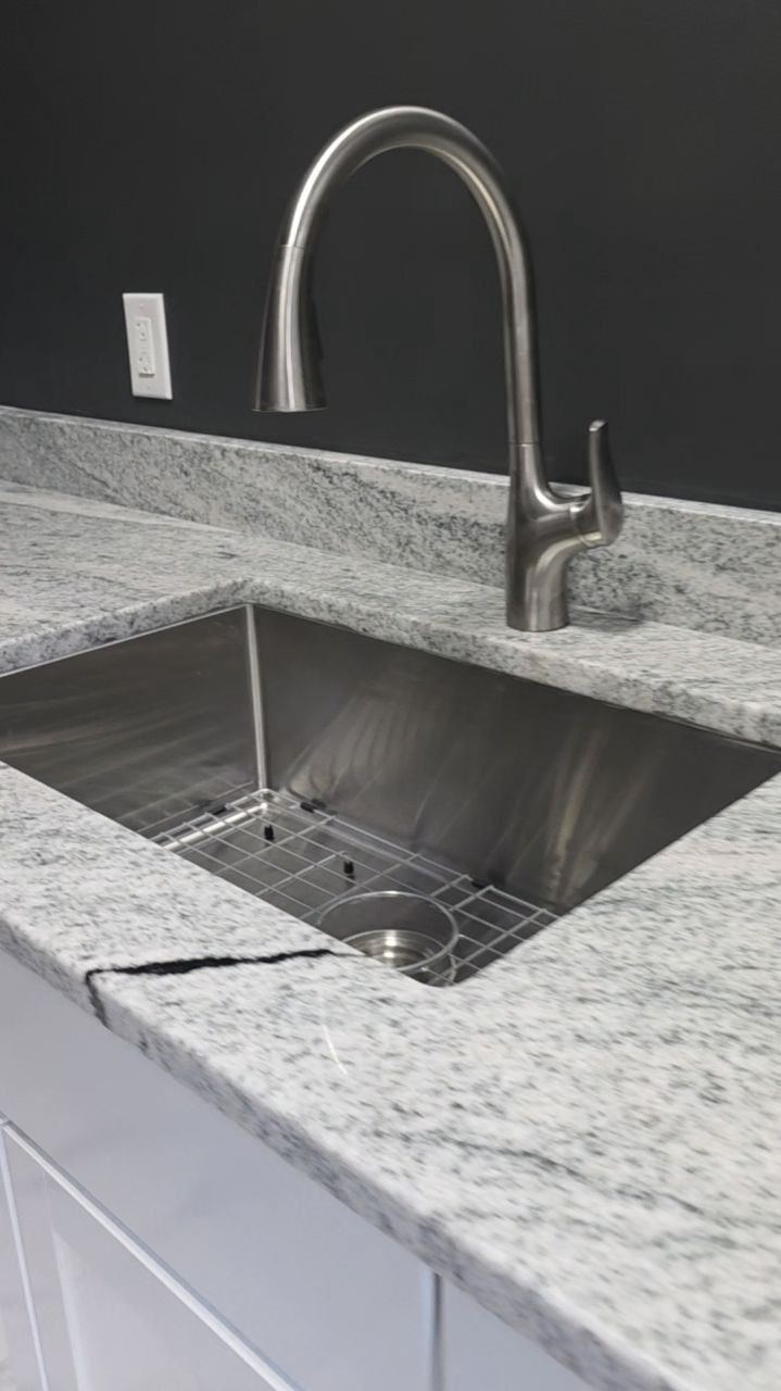 Laundry room faucet installation in Westminster MD