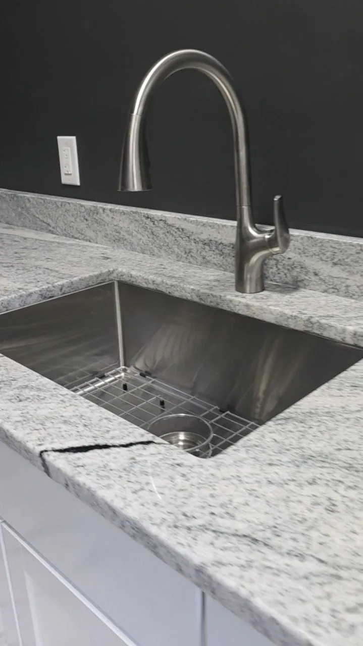 Laundry room faucet installation in Westminster MD